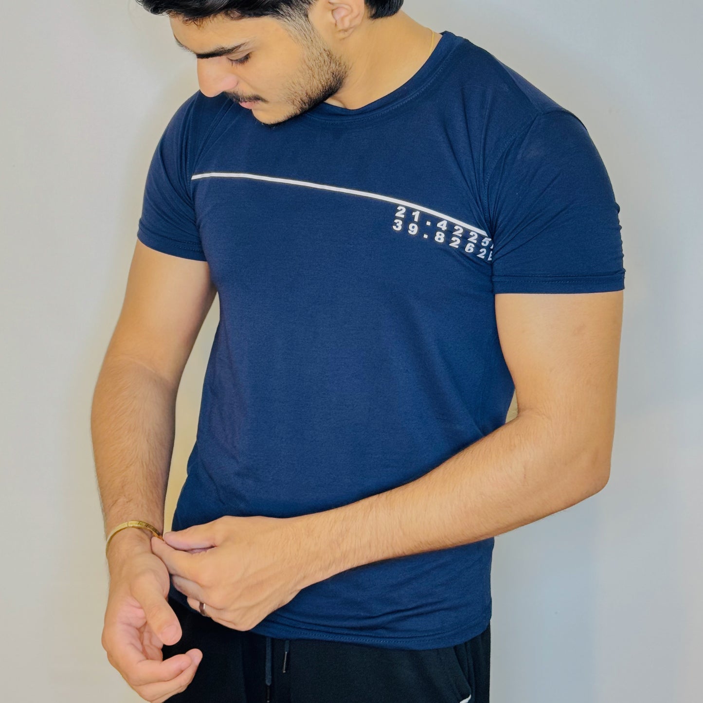 Ka'abah Coordinates Tee