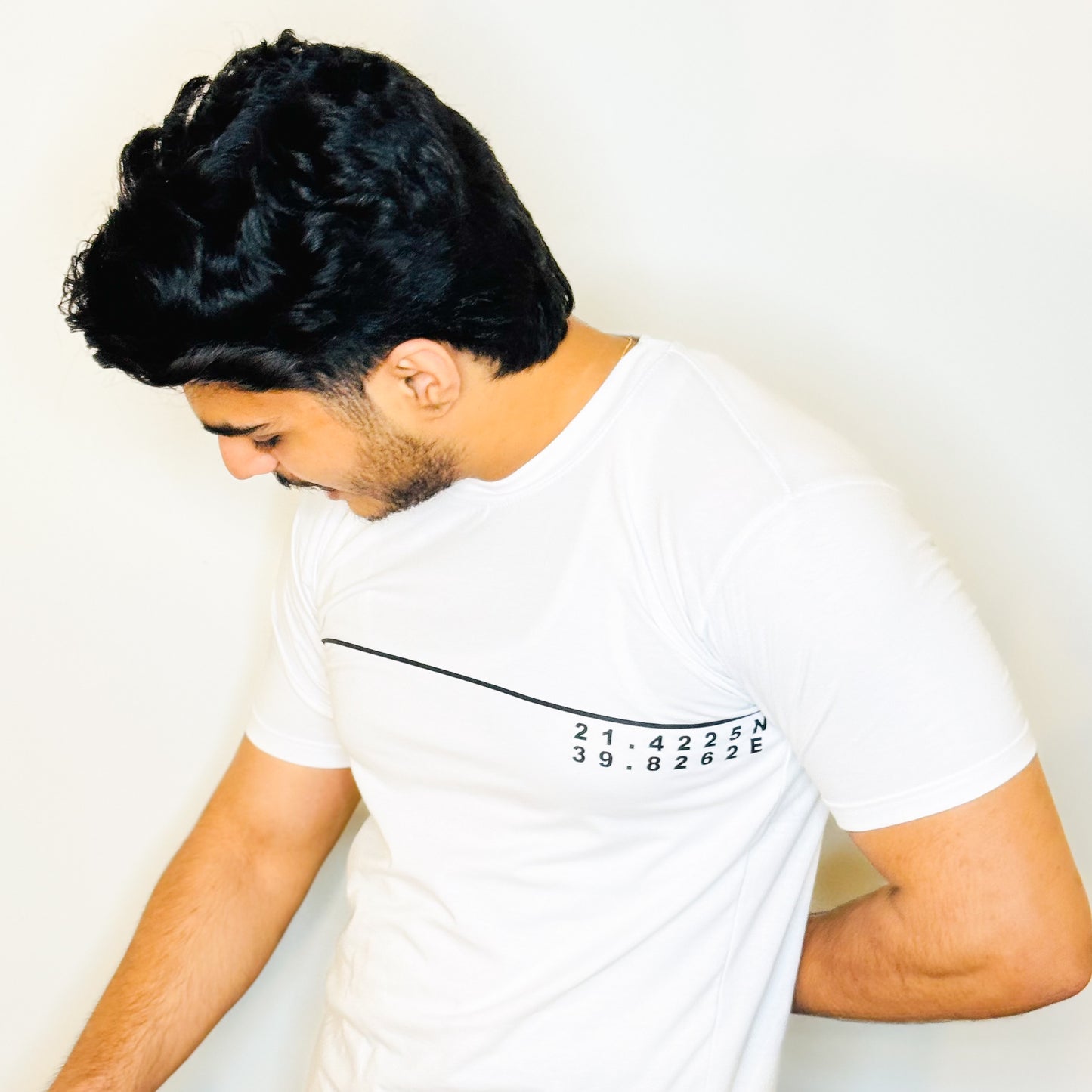 Ka'abah Coordinates Tee