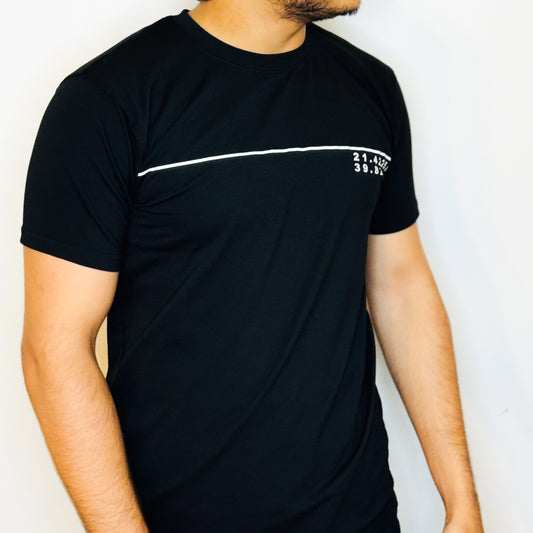 Ka'abah Coordinates Tee